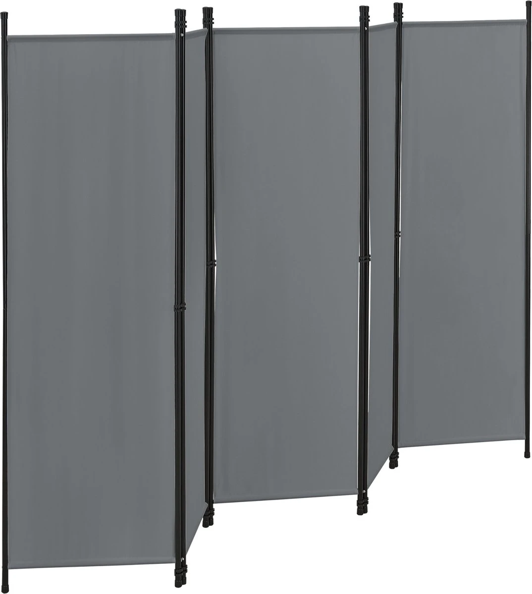 Tuinscherm Huesca Scheidingswand 171x250 Cm Donkergrijs - Afbeelding 6