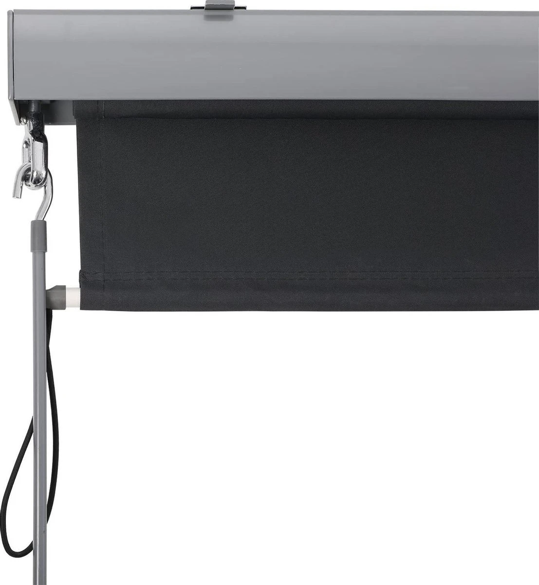 Merkloos Verticale Luifel 1,6 X 2,5 M Voor Balkon, Terras, Met Grijze Luifelcassette, Verticale Luifel Voor Buiten, Voor Wind-, Zonwering En Privacybescherming, Waterdicht, Antraciet GSA165GY - Afbeelding 7