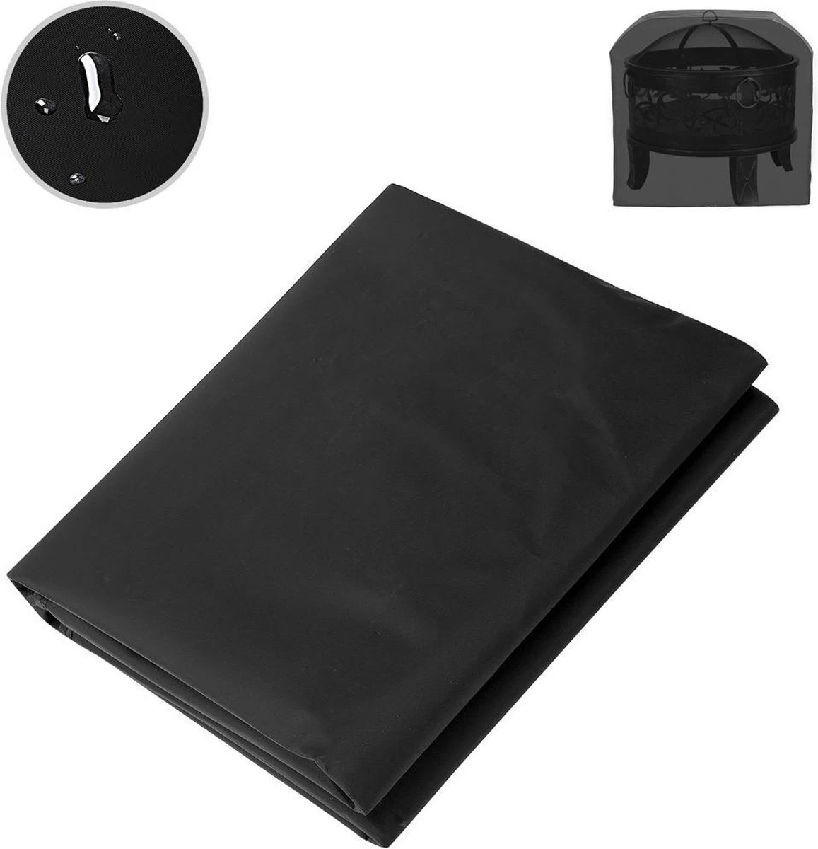 Gardebruk Vuurkorf Rond Ø 67cm – Incl. Vonkbeveiliging & Vuurhaak - Afbeelding 3