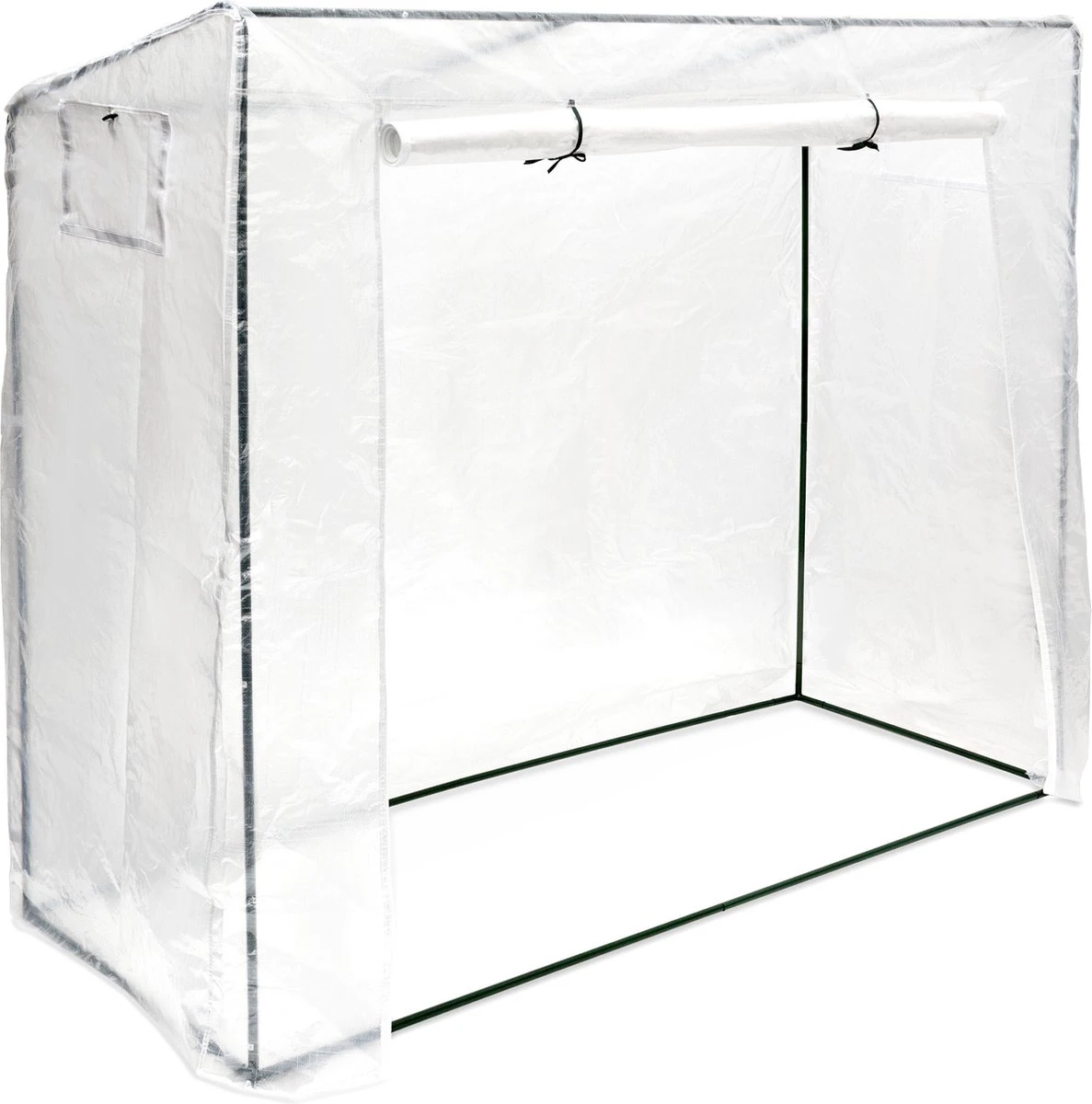 Relaxdays Tomatenkas XL - Met Schuin Dak - Kweekkas Voor Tomaten - Plastic Serre
