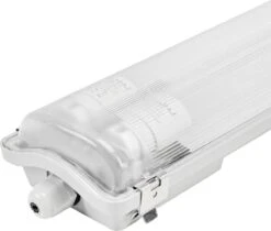Ledvion LED TL Armatuur 150cm - Dubbel - IP65 - Geschikt Voor Koppelbaar - RVS Clips