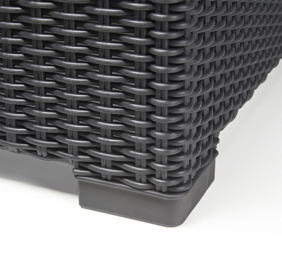 Allibert California Chaise Longue Loungeset - 3 A 4 Personen - Grafiet - Afbeelding 7