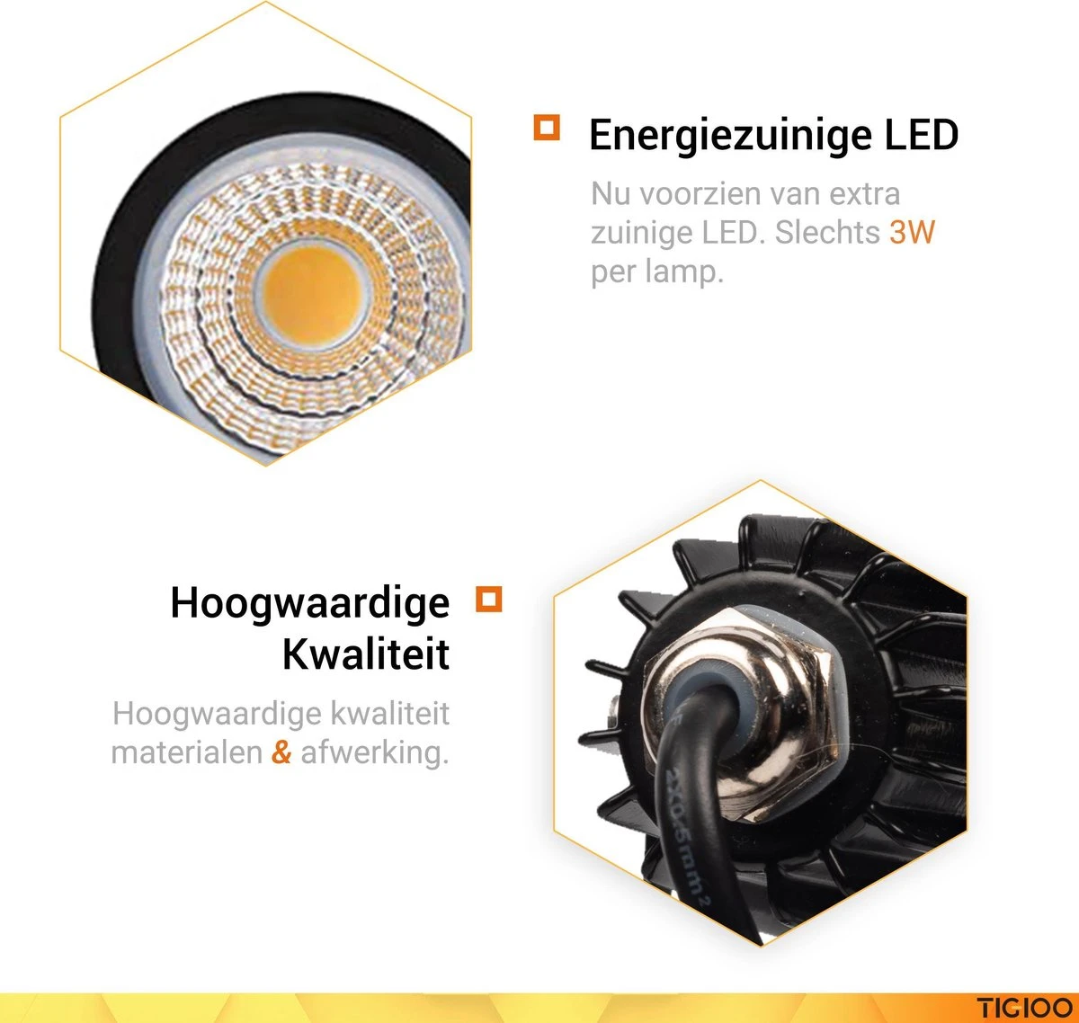 TIGIOO LED Tuinspot Buitenverlichting - 6 Tuinlampen - Tuinverlichting - Waterdicht (6 PACK) - Afbeelding 11