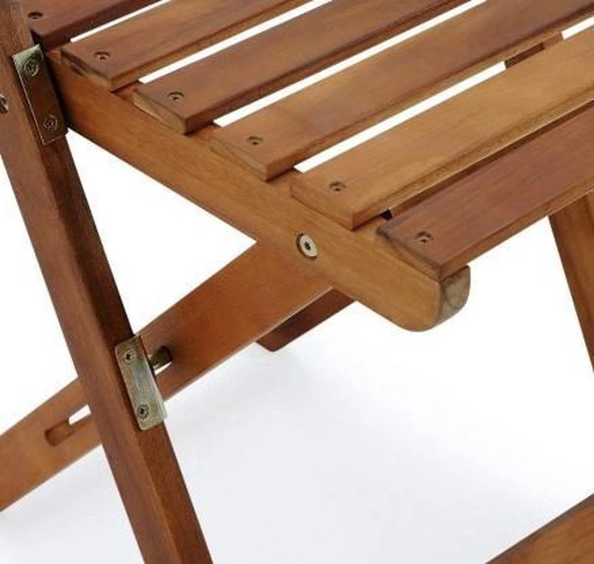 Merkloos Balkonset 3-delig - Acacia Hout - Afbeelding 6