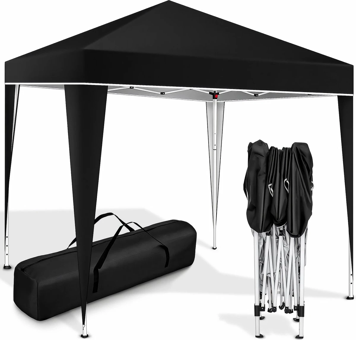 Coazy Waterdichte Partytent 3x3 Meter Opvouwbaar - Paviljoen - Easy Up - Pop-up Tent Met Haringen, Touw En Anti Slip Poten - Waterdicht - Partytenten Weerbestendig
