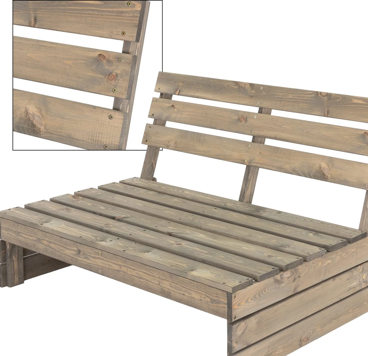 Pro Garden Palletbank - 120 Cm - 2-zits - Afbeelding 8