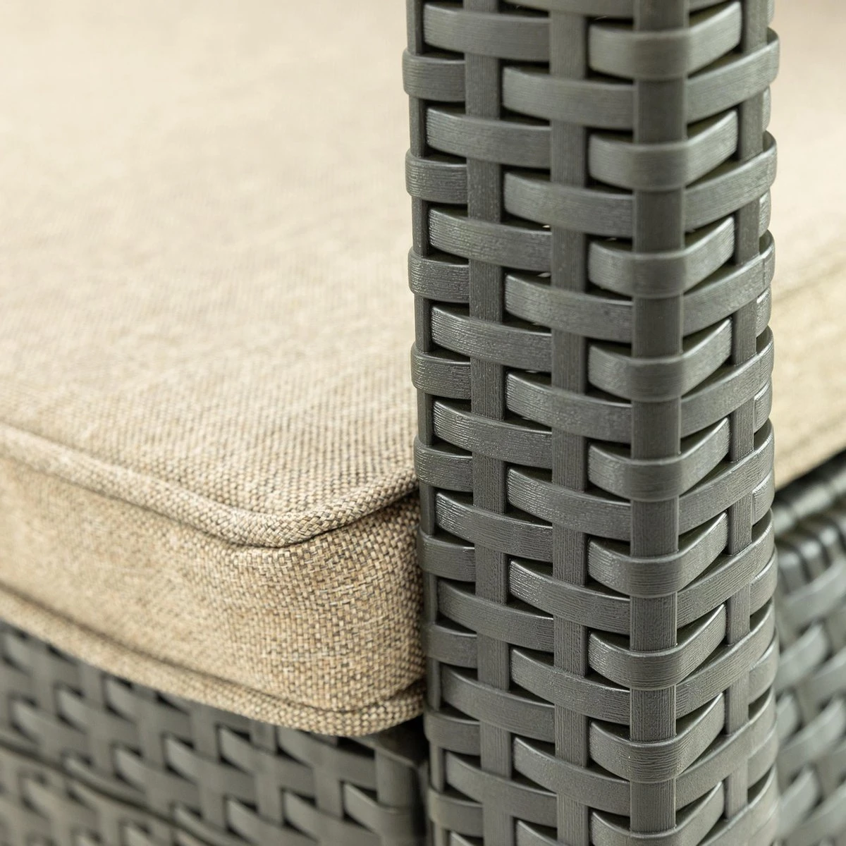 MaxxGarden Rattan Loungeset - 4 Persoons Zithoek - Design Wicker Tuinset - Afbeelding 7