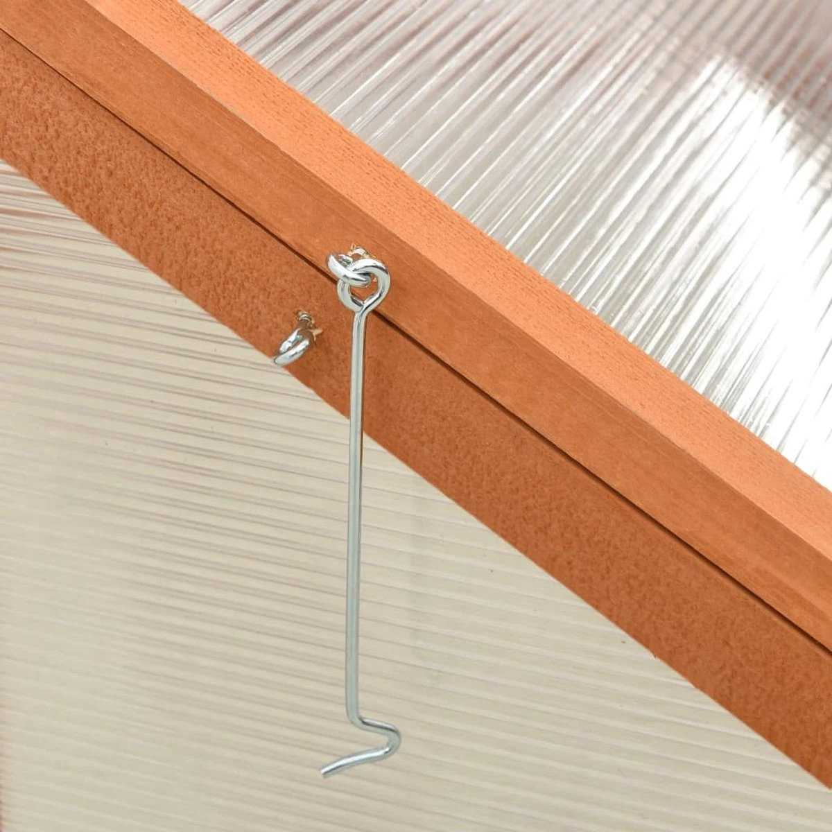 VidaXL Broeikas 100x65x40 Cm Vurenhout - Afbeelding 5