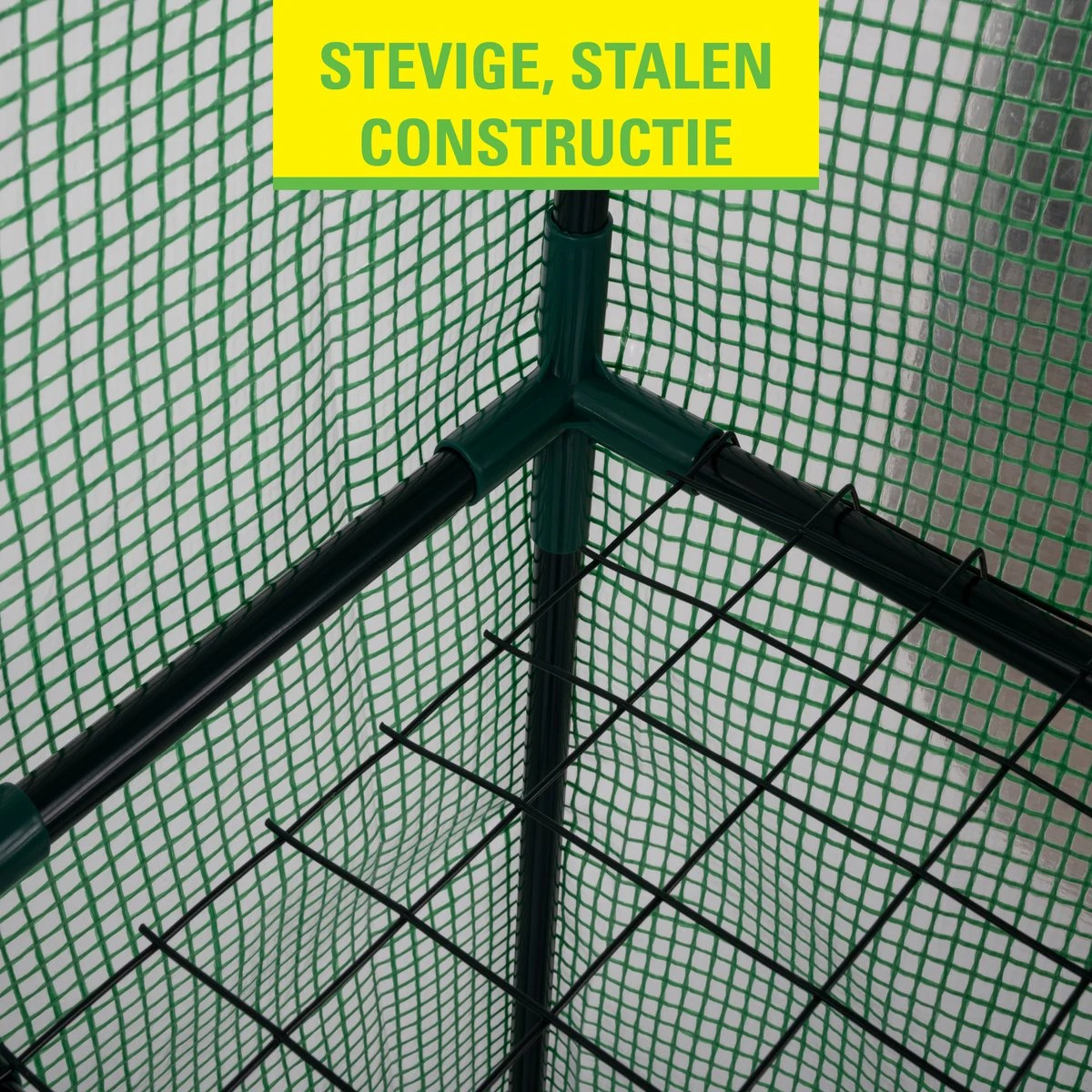 Kinzo Garden - Plastic Broeikas - Serre Van Meerdere Verdiepingen - 143 X 73 X 195 - Groen - Afbeelding 3