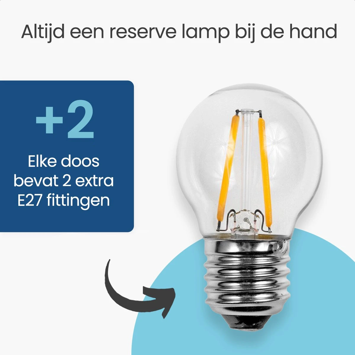 Gologi Lichtsnoer Buiten En Binnen - Lichtslinger 15M - Tuinverlichting LED - Warme Sfeerverlichting 2700K - Smart Verlichting - Koppelbaar Tot 30M - Afbeelding 6