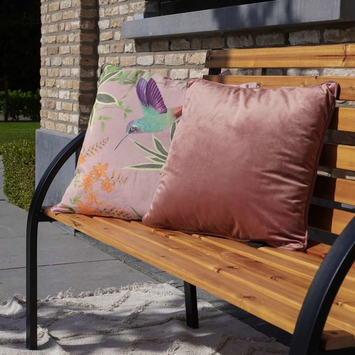 Dutcc 41142 - Tuinbank - Woodstock - 120 Cm – Zwart - Afbeelding 10