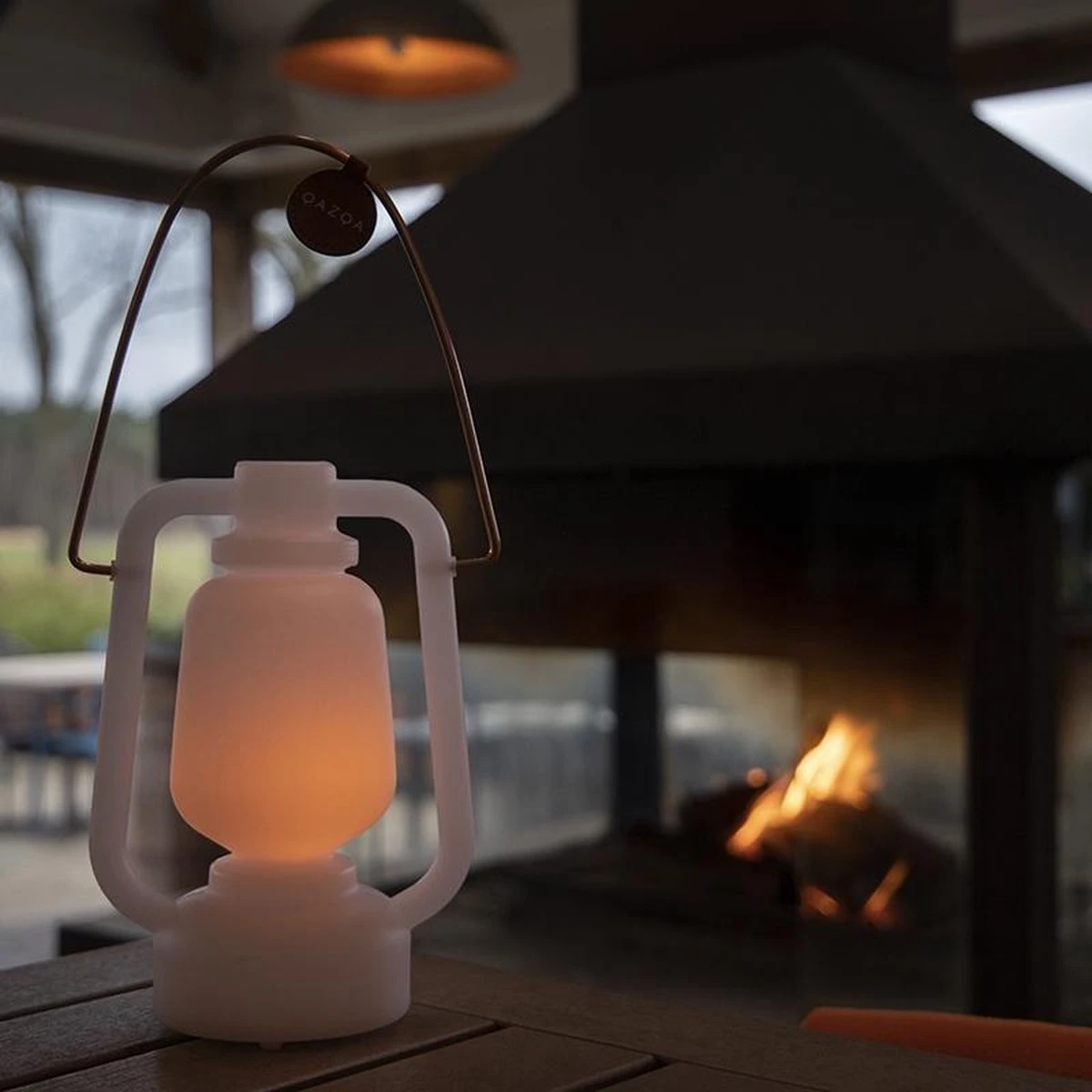 QAZQA Storm - Moderne LED Staande Buitenlamp | Staande Lamp Voor Buiten - 1 Lichts - H 220 Mm - Wit - Buitenverlichting - Afbeelding 19