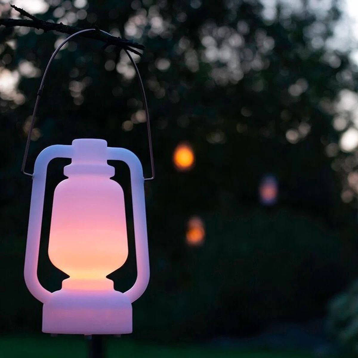 QAZQA Storm - Moderne LED Staande Buitenlamp | Staande Lamp Voor Buiten - 1 Lichts - H 220 Mm - Wit - Buitenverlichting - Afbeelding 20