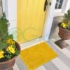 EGrass Deurmat RAINBOW Yellow Sunshine - 44x66cm - Geel - 25mm - Grasmat - Doormat - Schoonloopmat - Inloopmat – Voordeur – Door – Deurtapijt - Droogloopmat - Tuin - Balkon - Terrasgrasmat - Entreemat