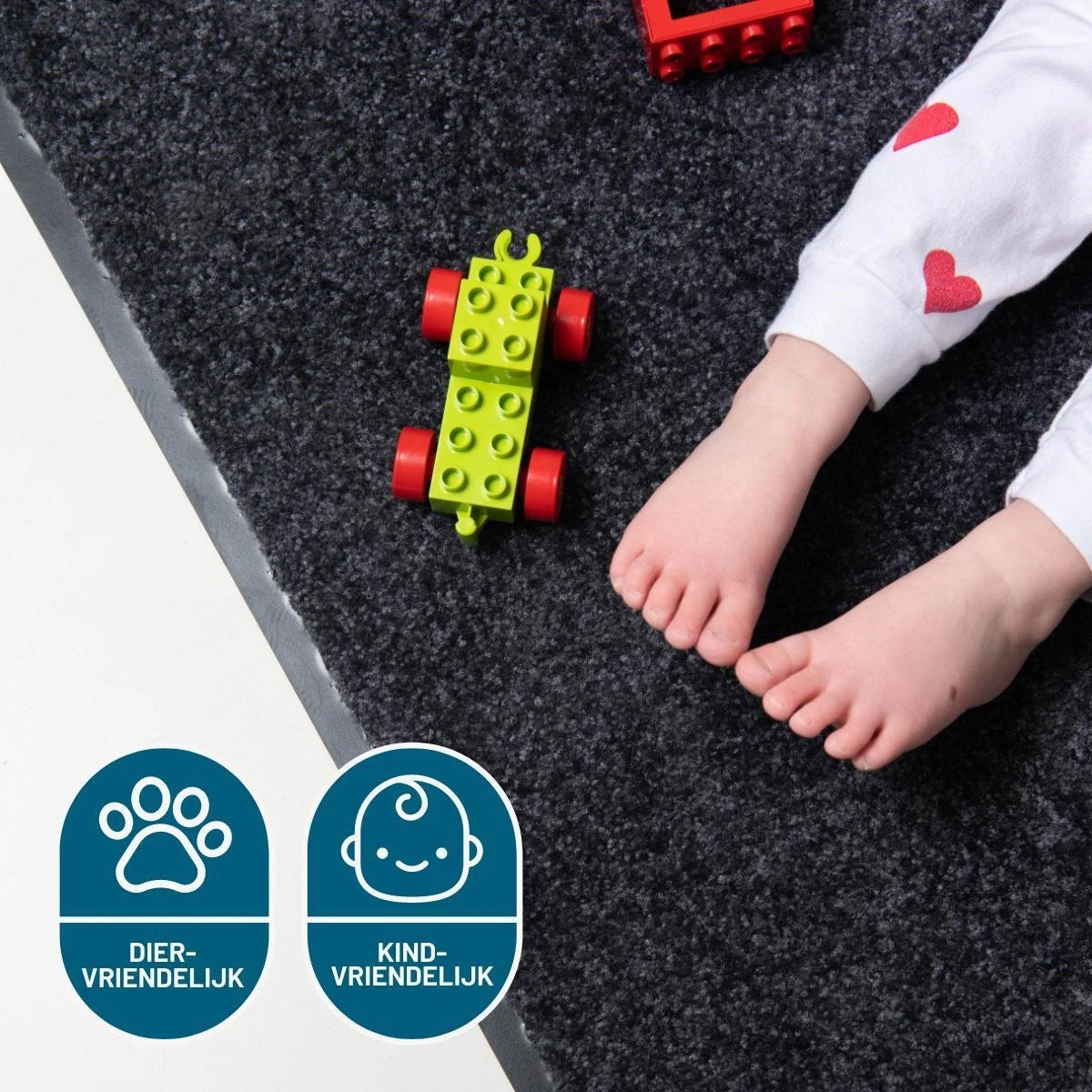 Virusreducerende Deurmat Studio M - HYGIENE PRO - Droogloopmat Binnen - 60X80 Cm - Zwart - Verschillende Afmetingen - Afbeelding 5