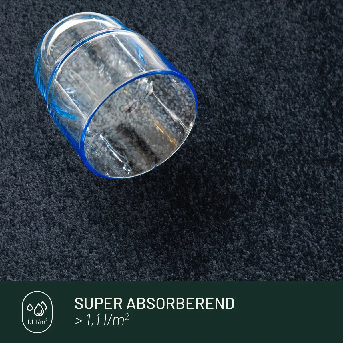 Deurmat Binnen Studio M - CLASSIC PRO - Droogloopmat Binnen 120x180 Cm - ZWART - Schoonloopmat - Antislip Deurmat - Inloopmat - Deurmat Voor Binnen Of Buiten - Verschillende Afmetingen En Kleuren - Afbeelding 3