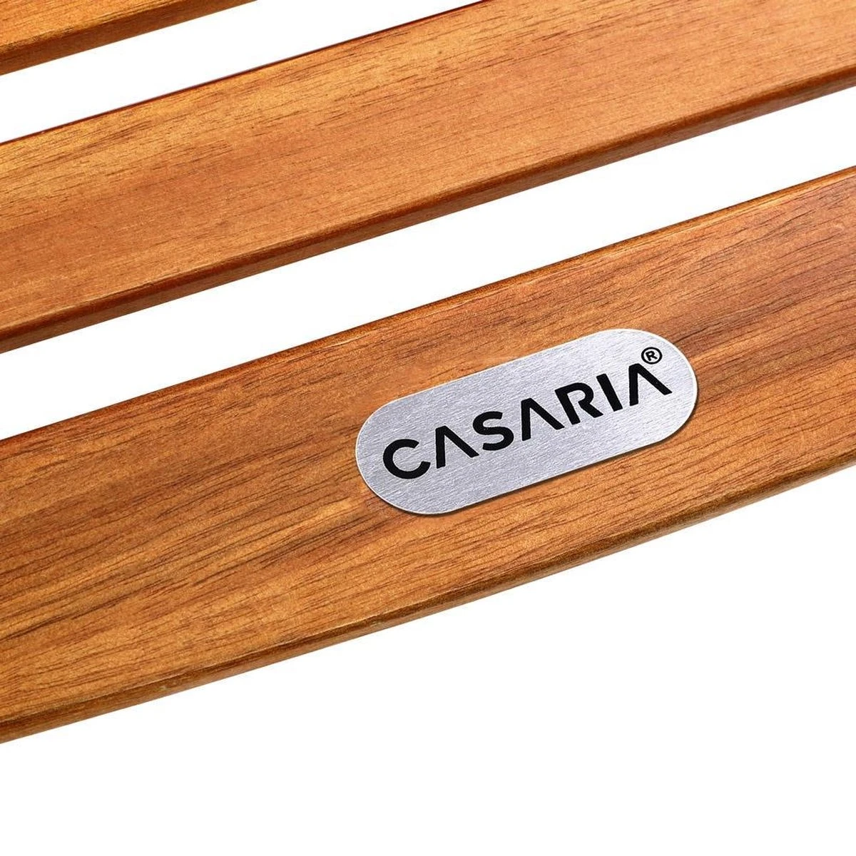 Casaria Ligstoel FSC®-gecertificeerd – Acacia Hout – 2 Stuks - Afbeelding 2