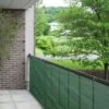 Balcona - Balkonscherm - Schuttingdoek - Groen - 500 X 90 CM - Balkondoek - Wind- En Zichtvrij Balkon - Incl. Bevestingsmateriaal