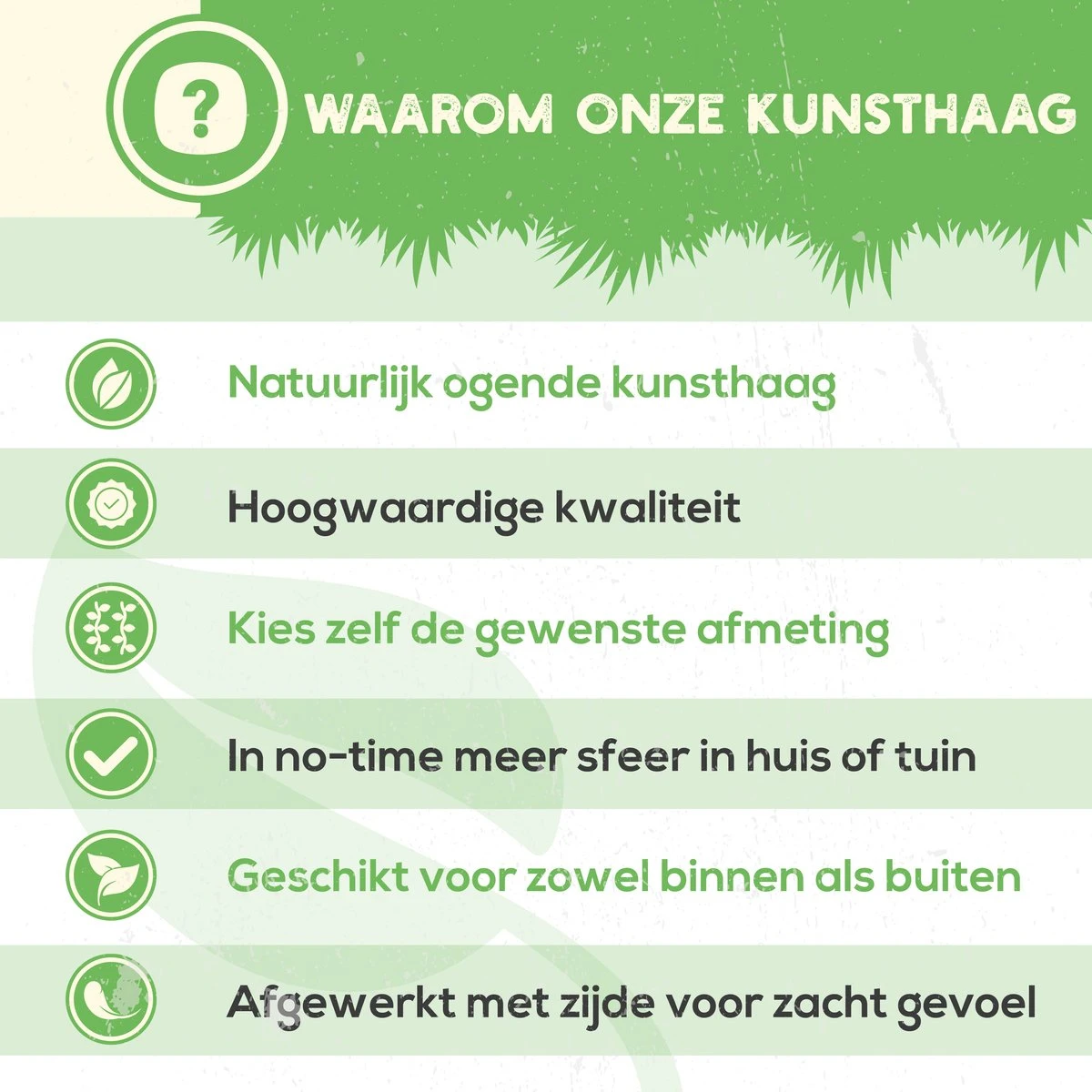 Hedera Kunsthaag Met LED Verlichting- Uitschuifbaar Tot 2.30m - Voor Binnen En Buiten - Tuinscherm - Kamer Decoratie Voor Huis En Tuin - Afbeelding 5
