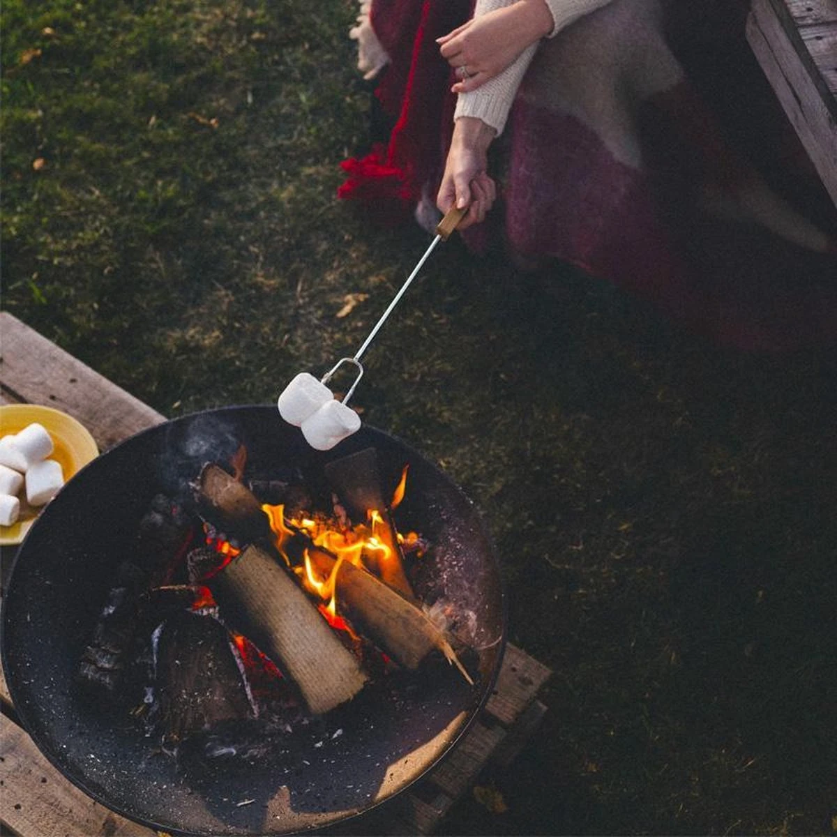 2L Home And Garden - Vuurschaal Op Ring - Ø 60cm - Afbeelding 3