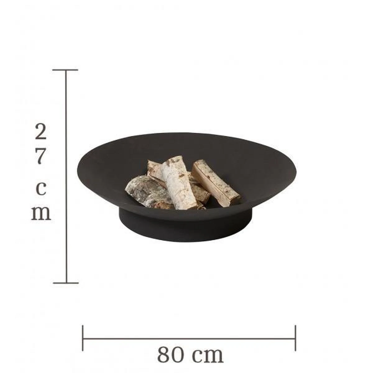 2L Home And Garden - Vuurschaal 80 Cm - Afbeelding 5