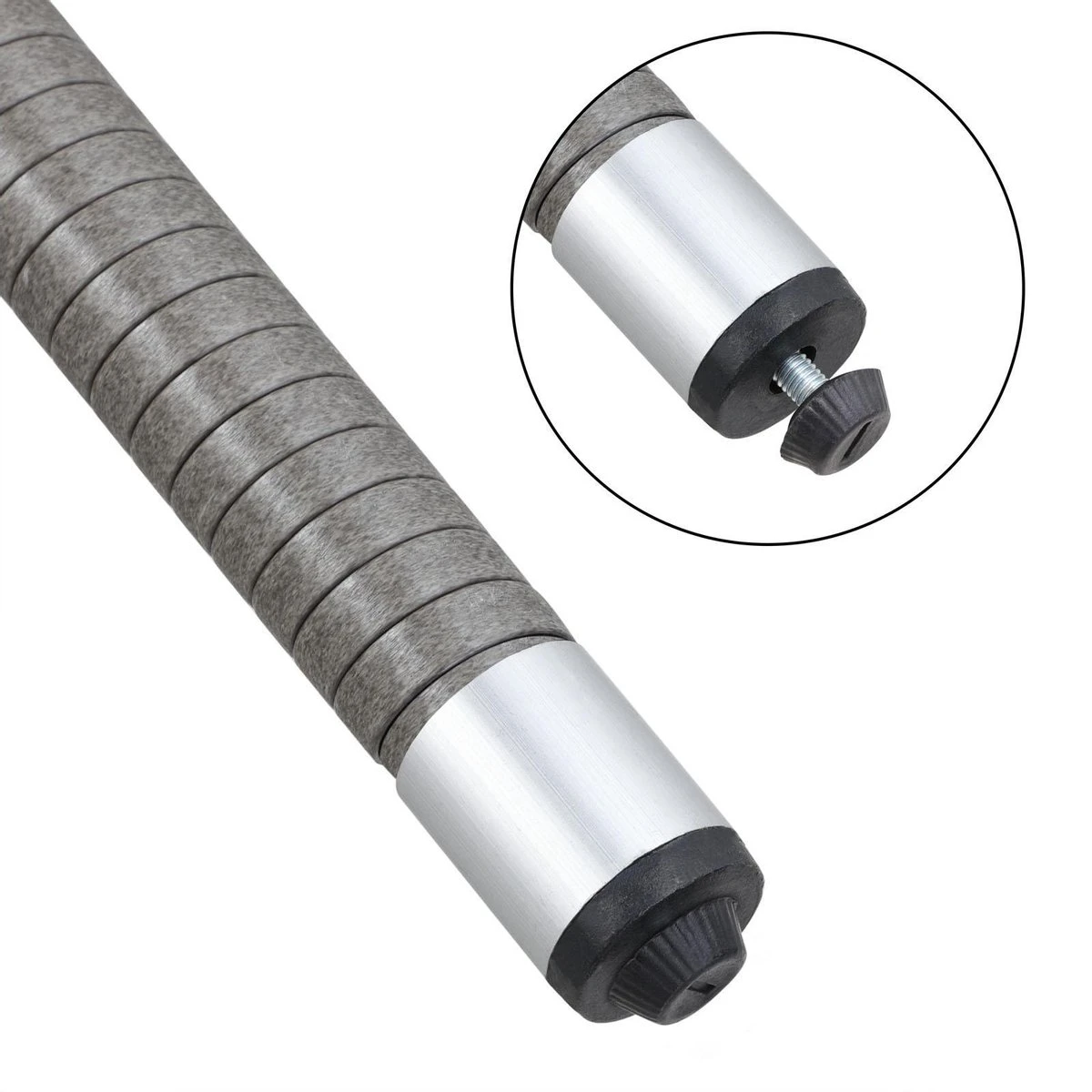 Casaria Polyrattan Tuinstoelen – 4 Stuks Stapelbaar – Grijs - Afbeelding 5