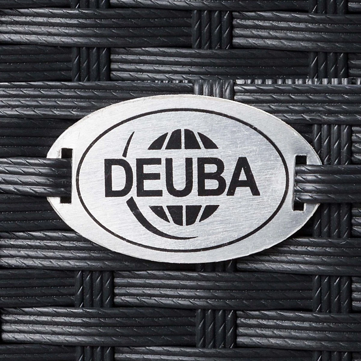 Casaria Tuinbank Polyrattan – 2 Zitter Incl. Tafel & Kussens – Zwart - Afbeelding 14