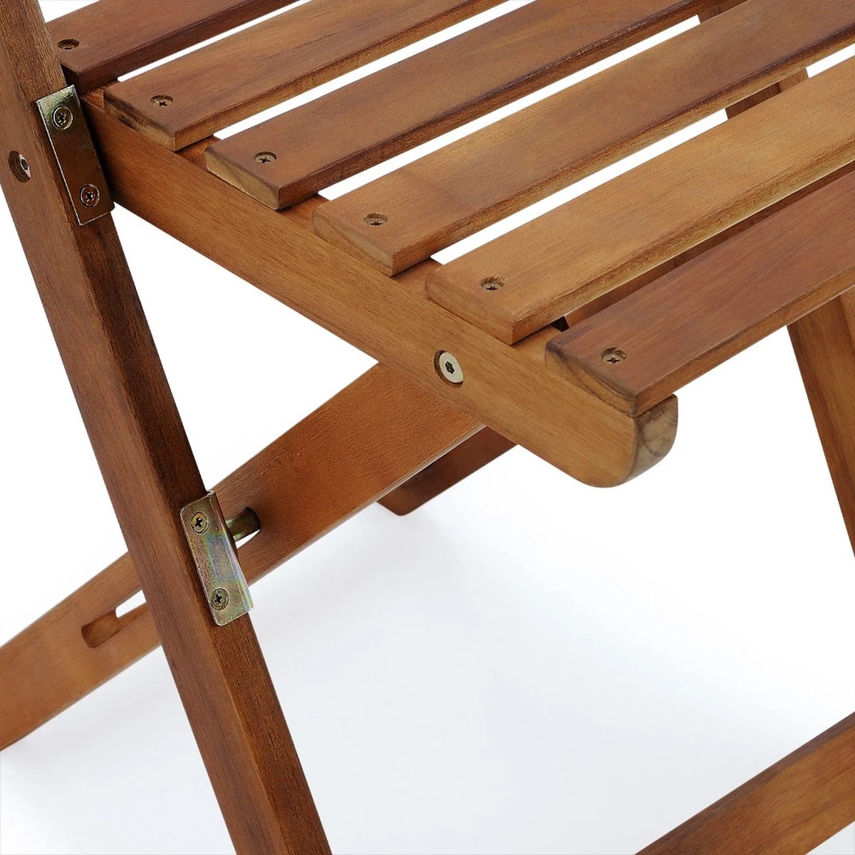 Merkloos Balkonset 3-delig - Acacia Hout - Afbeelding 2