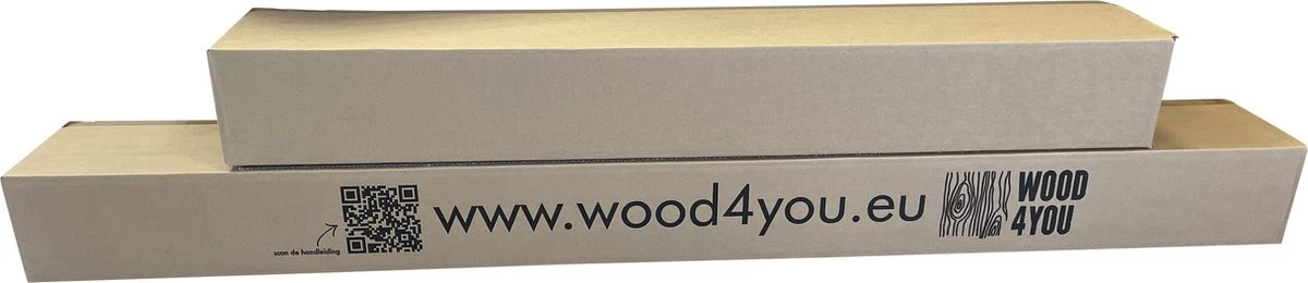 Wood4you - Tuinbank - Ameland - 'Doe Het Zelf' Bouwpakket Steigerhout 152Lx72Hx57D Cm - Incl Kussen - Afbeelding 8
