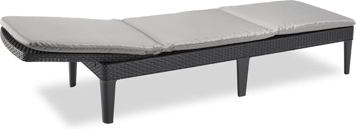 Allibert Jaipur Ligbed - 58x187,5x29 Cm - Grafiet - Afbeelding 15