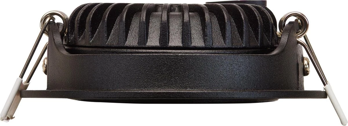Ledisons LED Inbouwspots Zwart Met Driver - Dimbaar Kantelbaar IP54 3W 2700K Warm Wit Licht 240V 60 Stralingshoek >90 CRI Traploos Dimmen - Vivaro Zwart - Slechts 23MM Inbouwdiepte! 5 Jaar Garantie Energieverbruik: A++ - Afbeelding 13