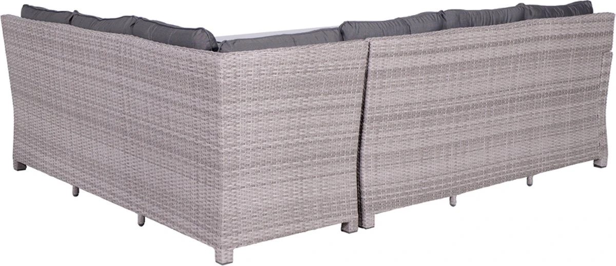 Garden Impressions Blue Bird Dining Loungeset 5-delig - Rechts - Bruin/antraciet - Afbeelding 9