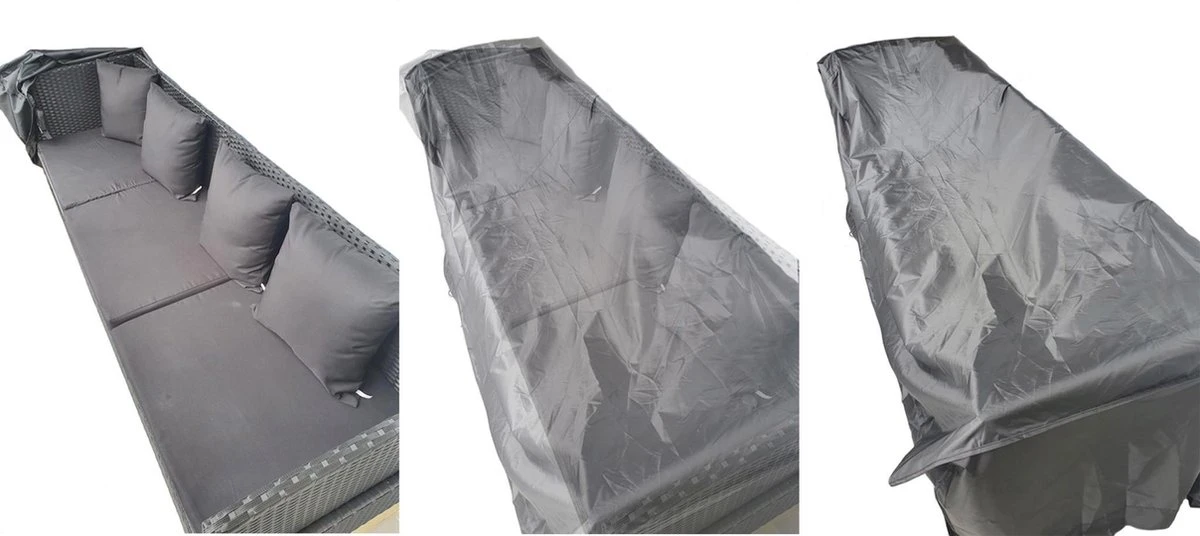 CUHOC - Beschermhoes Tuinbank - Tuinbankhoes - Golden Label - 224x84x66 - Aflopend - Afbeelding 5