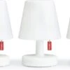 Fatboy Edison The Mini - 3 Kleine Witte Tafellampjes - Oplaadbare Bedlampjes - Slaapkamer Lamp Nachtkastje - Draadloos
