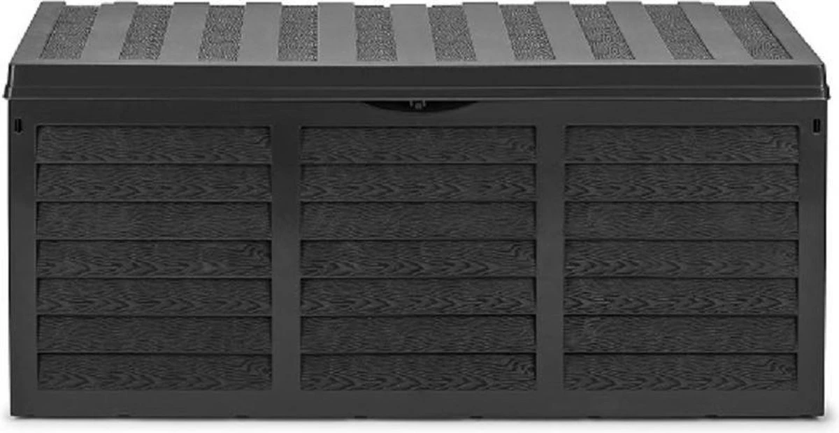 Grote Tuinkussen Opbergbox 320l UV-bestendig En Winterharde Tuinbox Met Wielen - Afbeelding 2