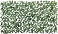 Merkloos Klimop Kunsthaag | Uitschuifbaar | - Kunsthaag - Kunsthaag Voor Buiten - Kunsthaag Tuinscherm - Kunsthaag Klimop