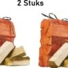 Golden Flame - Openhaardhout - 21,5 Dm3 – Gedroogd – 2 Stuks