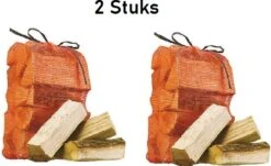 Golden Flame - Openhaardhout - 21,5 Dm3 – Gedroogd – 2 Stuks
