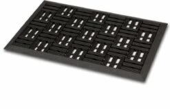 Intrada Nederland - Deurmat - Rubber - 45 X 75 Cm - Zwart