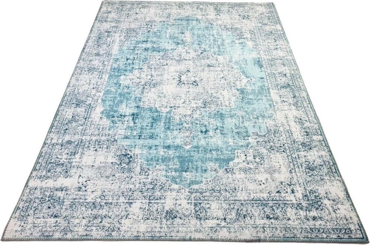 BURANO VINTAGE MINT GROEN VLOERKLEED - Afbeelding 4