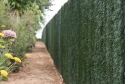 Kunsthaag 200cm X 300cm Tuinscherm Balkonscherm Taxus Groen