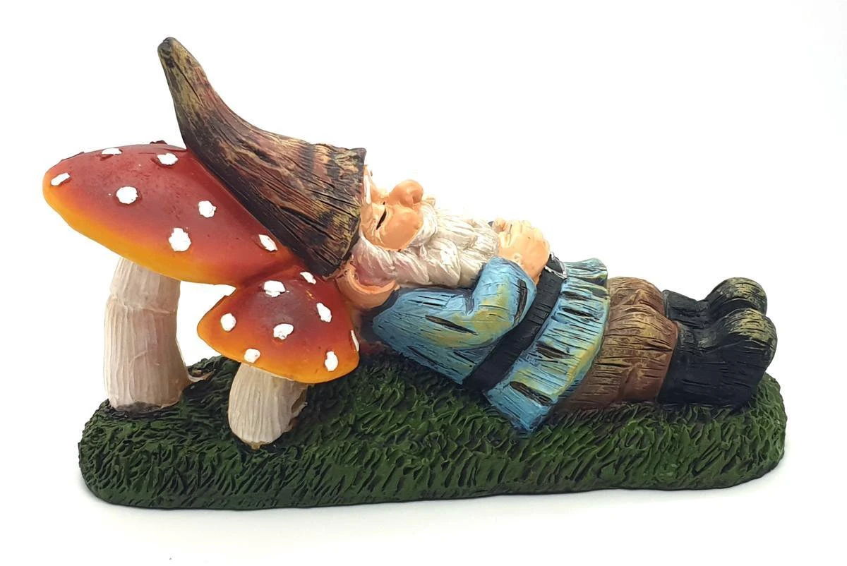 Tuinkabouter Als Tuinbeeld - Luie Tuin Kabouter - Afbeelding 4