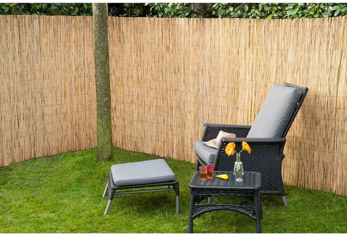 Nature - Bamboerietmat - Tuinscherm - 1 X 5m - Afscherming - Afbeelding 2