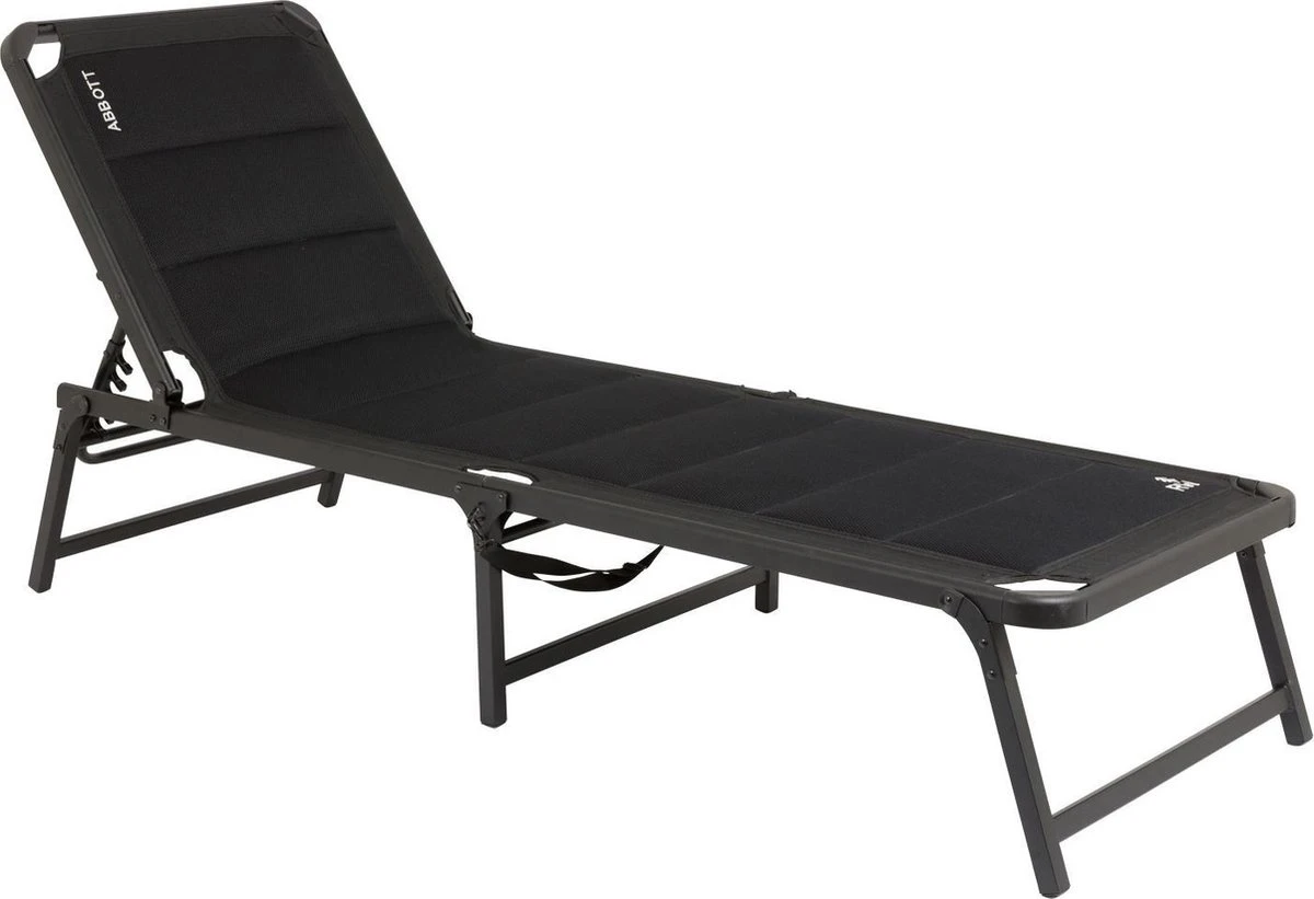 Redwood Abbott Ligbed - Stretcher/ligbedden - Inklapbaar - Zwart