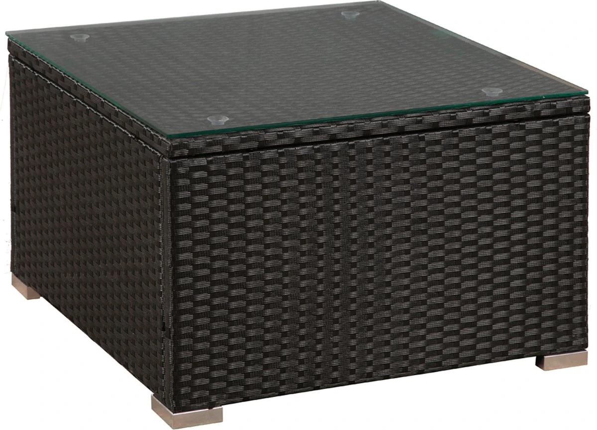 Polyrotan Loungeset Punta Cana L - Zwart - Afbeelding 7