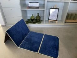 GEBEDSKLEED.EU Gebedskleed Met Rugleuning Blauw - Ramadan - Eid - Islam