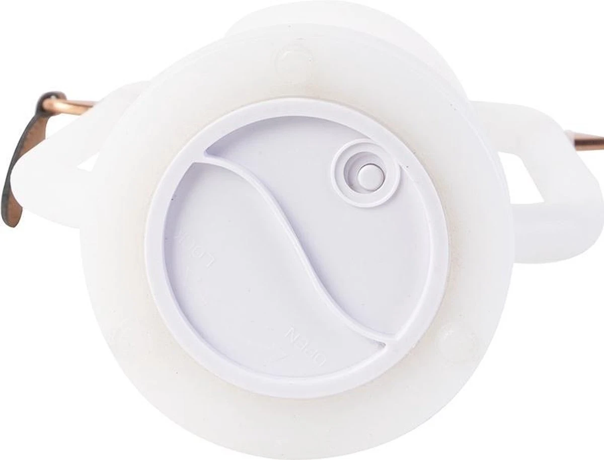 QAZQA Storm - Moderne LED Staande Buitenlamp | Staande Lamp Voor Buiten - 1 Lichts - H 220 Mm - Wit - Buitenverlichting - Afbeelding 8