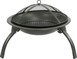 MaxxGarden Vuurschaal - Terrashaard - Vuurkorf - Opvouwbaar - Rond - 56cm