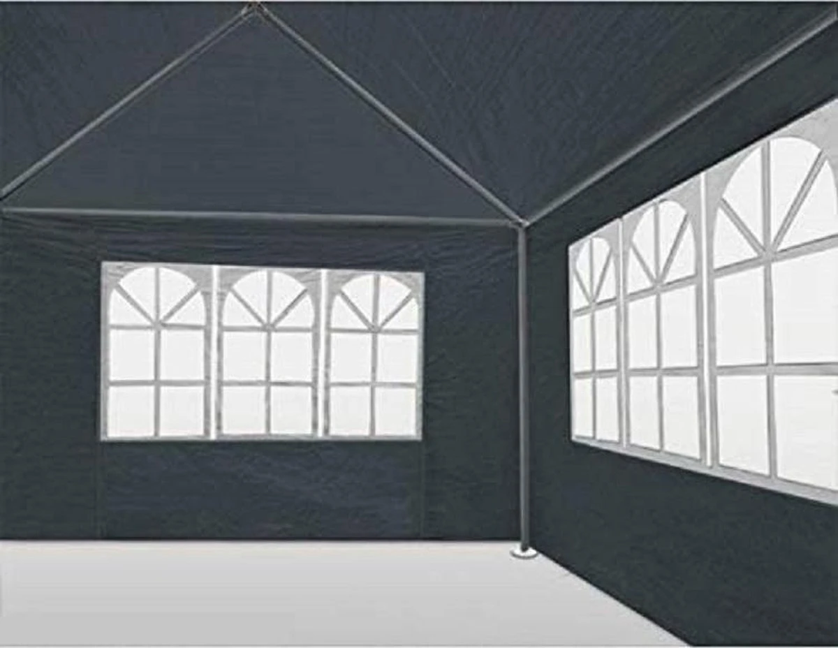 MaxxGarden Partytent - Feesttent Paviljoen - 3x3m - Antraciet - Afbeelding 2