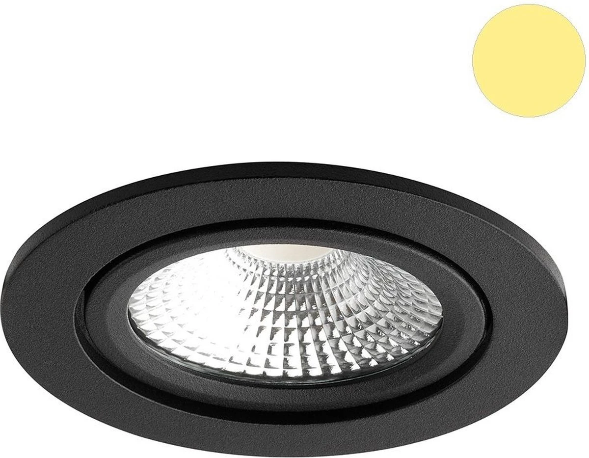 Ledisons LED Inbouwspots Zwart Met Driver - Dimbaar Kantelbaar IP54 3W 2700K Warm Wit Licht 240V 60 Stralingshoek >90 CRI Traploos Dimmen - Vivaro Zwart - Slechts 23MM Inbouwdiepte! 5 Jaar Garantie Energieverbruik: A++ - Afbeelding 15